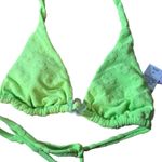Wild Fable Women's Daisy Textured Triangle Bikini Top - Size XXS - NWT Photo 2