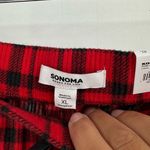 Sonoma NWT Women’s Buffalo Plaid Hi Rise Banded Bottom Everyday Pajama Pants XL Photo 1