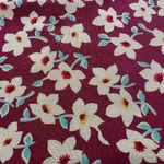 Polo By Ralph Lauren Vintage Square Scarf All Over Flower Print Floral Made USA Photo 5