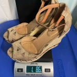 ALDO  studded‎ brown wedges Photo 9