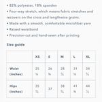 Still ; Run Mental Health Runner Leggings, Full Length, Sz Lg Blue Photo 7