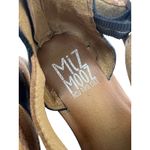 Miz Mooz NWT  Women's Feat Black Leather Studded Cutout Sandals 39/8.5 Photo 7