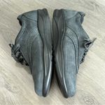 SAS Walk Easy Lace Up Walking Shoe Slim Nubuck Leather in Charcoal Gray Nero 7.5 Photo 2