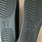 Crocs NWOT Y2k black platform comfy summer waterproof slides sandals 8 women’s Photo 10