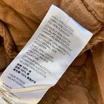 Free People Dolman Jacket 100% Cotton Quilted Faded Oversized Brown Photo 6