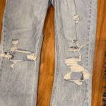 Abercrombie & Fitch Light Blue Distressed Boyfriend Jeans Photo 2