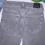 American Eagle Grey Super High Waisted  Denim  Photo 1