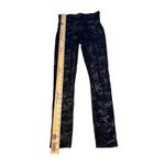 Spanx  Faux Leather Camo Leggings – Black/Charcoal – Petite Small (S/P) Photo 2