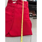 Danny & Nicole  Red Embroidered Button‎ Front Blazer Jacket Women’s 16 Photo 8
