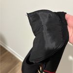 Alfred Dunner  Metallic Gold Striped Cardigan Silk Blend black red Size medium Photo 3