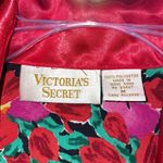 Victoria's Secret Vintage Victoria’s Secret Robe Double Breasted Floral Print Gold Label Medium Photo 1