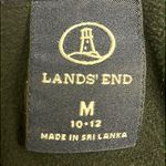 Lands' End Land’s End Women’s Black Full Zip-Up Fleece Mock Neck Vest with Pockets- Medium Photo 12