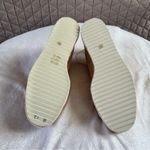 Joie  Danba Suede pink platforms espadrilles lace up size 8.5 Photo 8