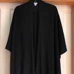 Croft & Barrow Black Knit Shawl. Free Size Photo 2