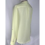 LC Lauren Conrad Lauren Conrad Baby Yellow Gold Button Down Lightweight Top S Photo 4