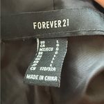 Forever 21  Black Leather Biker Jacket Photo 3