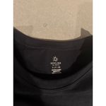 Aerie  Offline black seamless croped top‎ Size small Photo 2