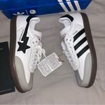 BAPE x Adidas Samba Sneakers Women’s 5.5, Men’s 4, White Black Gum, From GOAT Photo 8