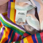 Frances Valentine women’s multicolor Zip Shorts Multi Stripe Size 10 Pink Photo 2