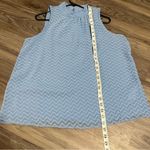 Anthropologie Maeve by  Baby Blue Charley Halter Blouse; Large Photo 4