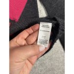 Theory cashmere argyle sweater womens medium Photo 6