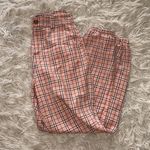 Forever 21 Pink, white, black, and brown striped jogger pants Photo 0