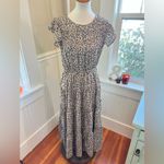 Animal Print Tiered Ruffled Maxi Dress Large Unleash Your Inner Glam Photo 7