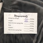 Cinq à Sept Black Satin Plunge Neck Peplum Blouse Bell Sleeves Top | Size 8 Photo 7