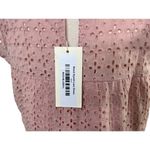 Allie Rose  Dress Blush Eyelet Size L Photo 5