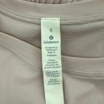 Lululemon Just Pleat It Tank Top Size 6 Crop Flowy Back Porcelain Pink Mesh Photo 6