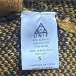 Unif NWOT  Leopard Animal Print Wool Blend Oversized Cardigan Cozy Holiday S Photo 8