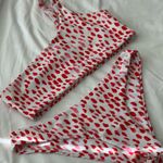 SheIn Red and White Bikini Set Photo 0