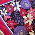 Floral Bandanna / Scarf Purple Photo 2