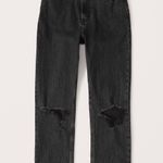 Abercrombie & Fitch Black Ripped Jeans Photo 0