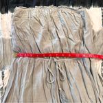 She & Sky Strapless Boho Maxi Dress Size Medium Photo 2
