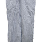 H&M  Blue White Striped Pull on Elastic drawstring pants size XS beach vacation Photo 0