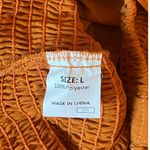 None Boho Jumpsuit Mustard Yellow Large Photo 5