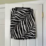 Talbots  zebra print skirt animal size 10 Photo 8