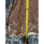 Revelry Sequin Dress~Rose Gold Size 8 Sleeveless Drapey Back Fitted Vneck Formal Photo 7