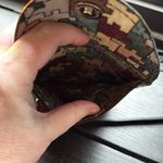 None Stylish Blue and Burgundy Crossbody Bag Photo 3