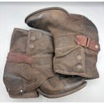 Sheridan Mia Distressed Brown Leather Ankle Boots Womens Size 39 Photo 3