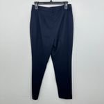 Tahari ASL Women's Navy Blue Flat Front Straight Leg Dress Pants Size 4 Career Photo 5