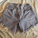 Levi's 560 Cut Off Shorts Size 36 Blue Faded Denim Baggy Y2K 6 Inches Long Photo 0