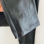 Old Navy Extra High Rise Faux Leather Pants Skinny Black Zippered Ankle 4 Photo 2