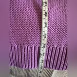 Free People  Alli V Neck Oversized Sweater In Iris Orchid Photo 8