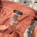 Height Cheeky High Leg Bikini Bottoms Size Large Dusty Rose Pink Photo 2