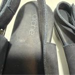 arche slingback low heels black nubuck leather size 39 US 8 closed toe Photo 7