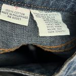 Unionbay Y2K Long Denim Maxi Skirt Cotton Side Slit Size 7 Photo 4