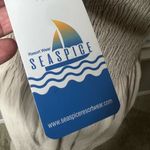 SEASPICE resort Daphne Halter maxi dress NWT‎ XL 100% Peruvian cotton Tan Photo 10