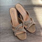 Bella Vita  Women's Gold sandals Evening 8M Photo 3